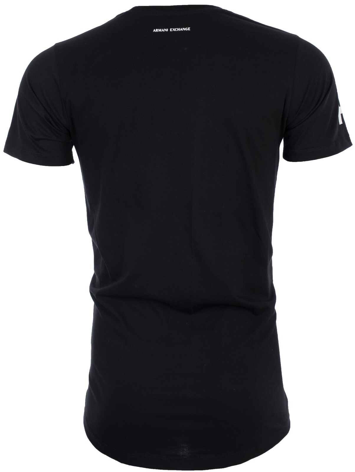 ARMANI EXCHANGE Black X LOGO Short Sleeve Slim Fit Designer Graphic T-shirt NWT