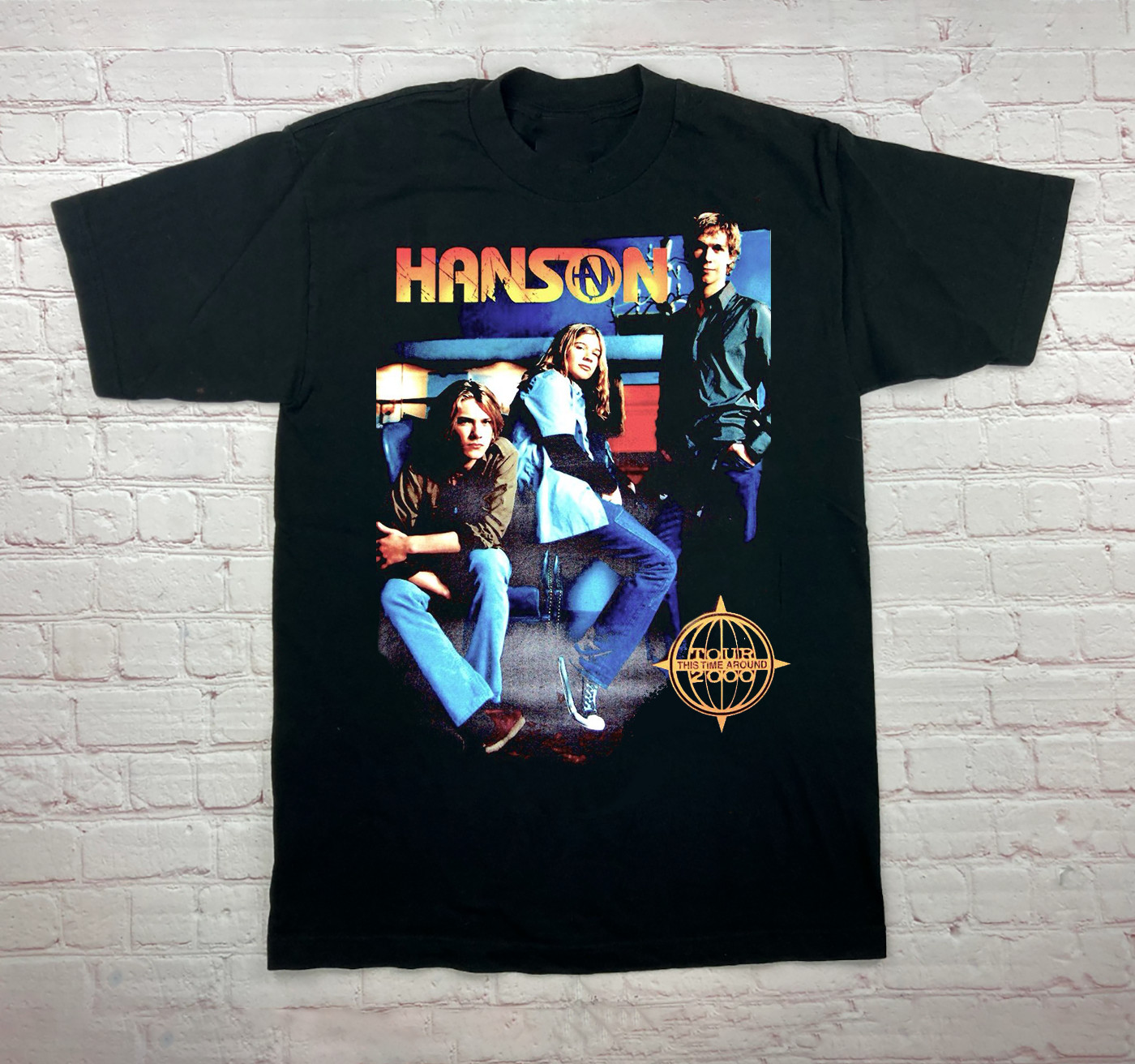 Tour Hanson Band 2000 Poster Unisex T-Shirt Cotton Full Size CS713