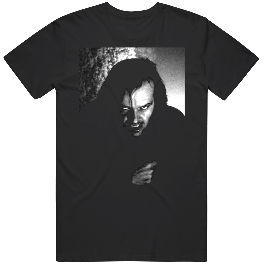 The Shining Jack Torrance Classic Horror Movie Scene Fan v5 T Shirt