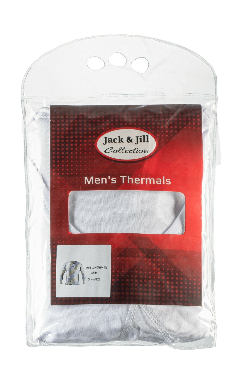 Jack & Jill Soft 100% Cotton Men’s Thermal Undershirt White
