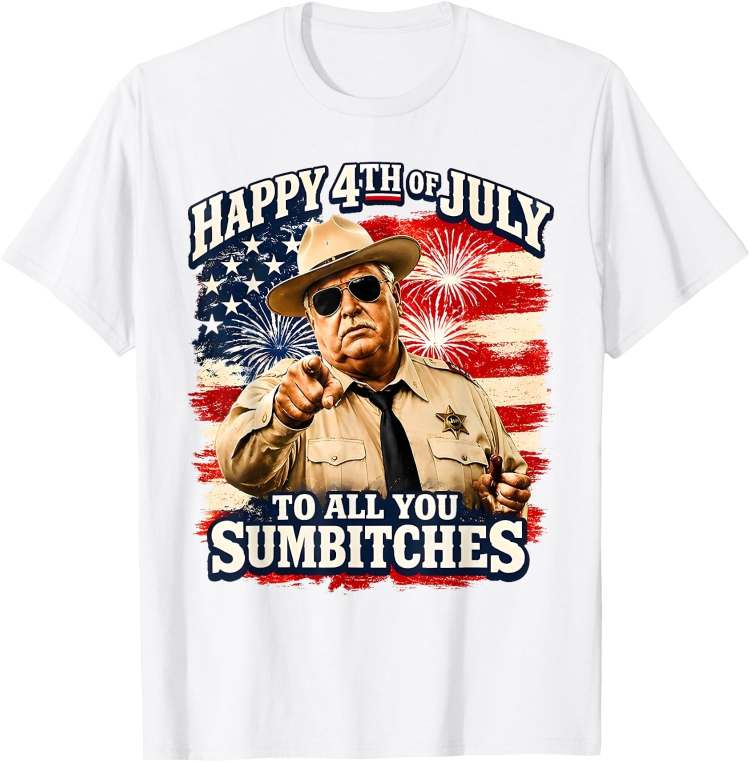 Happy 4th of July to All You Sum-Btches Patriotic T-Shirt Mens