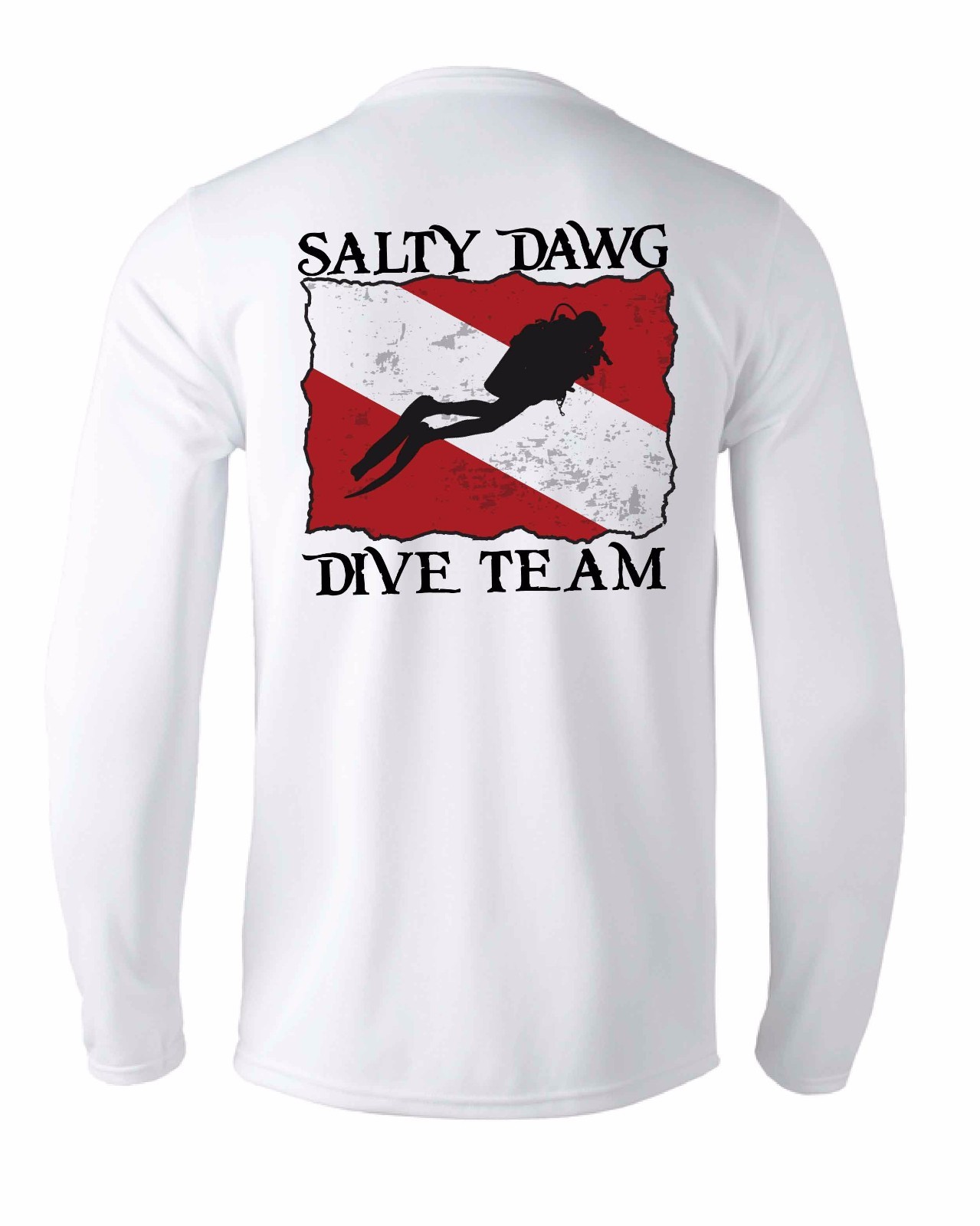 Microfiber Long Sleeve Fishing Diving Spearfish Shirt UPF SPF Sun Shirt