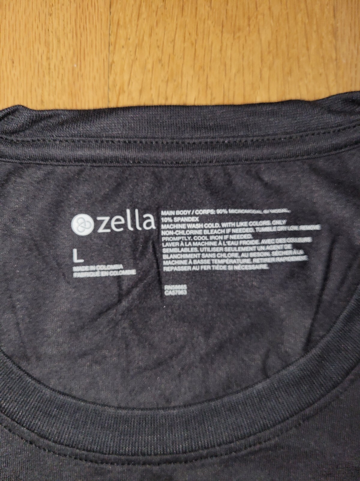 Zella Micromodal Crew Neck Undershirt T-shirt. Choose Size/Color