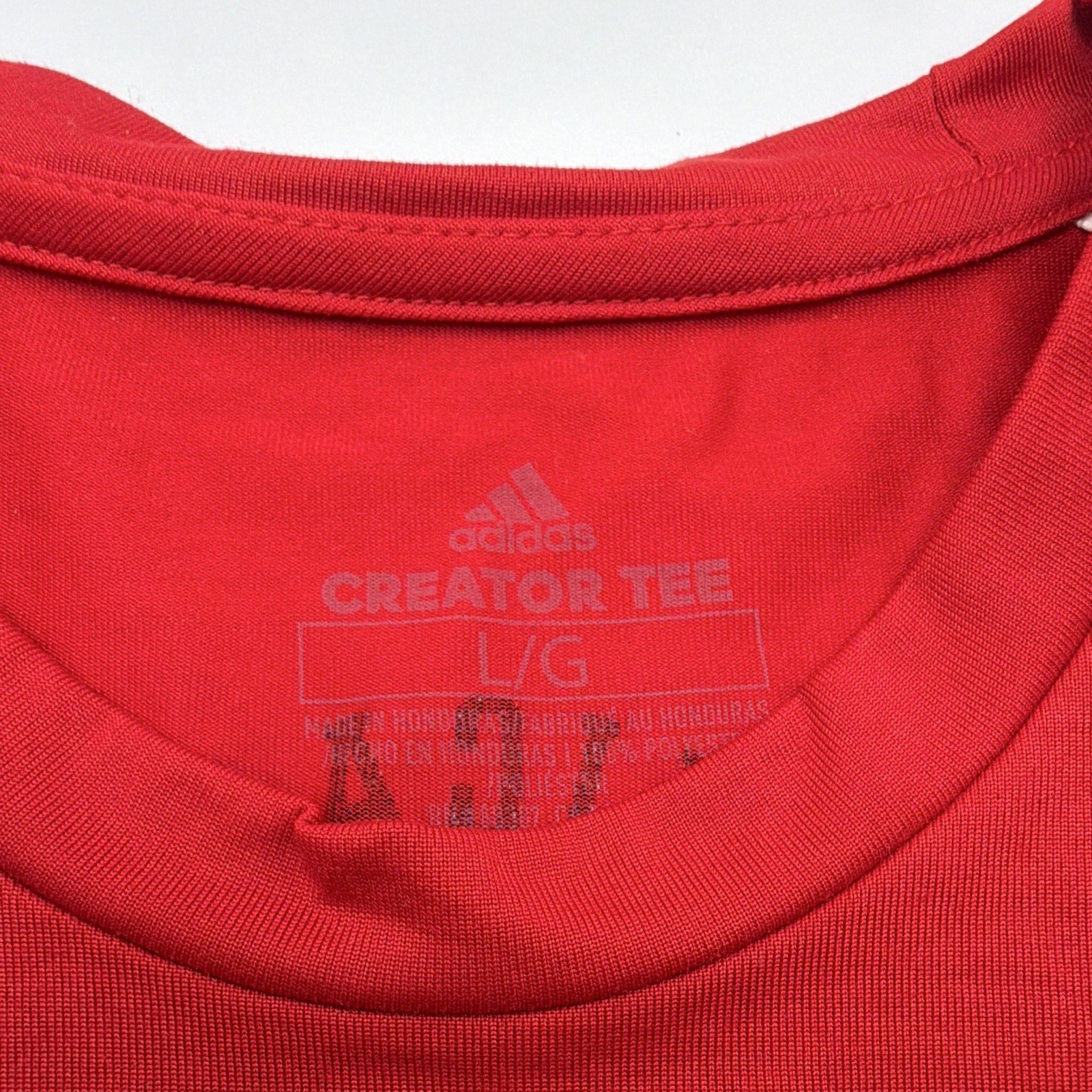 Adidas McDonald’s All American 2022 Creator Tee Men’s Large Red Chicago