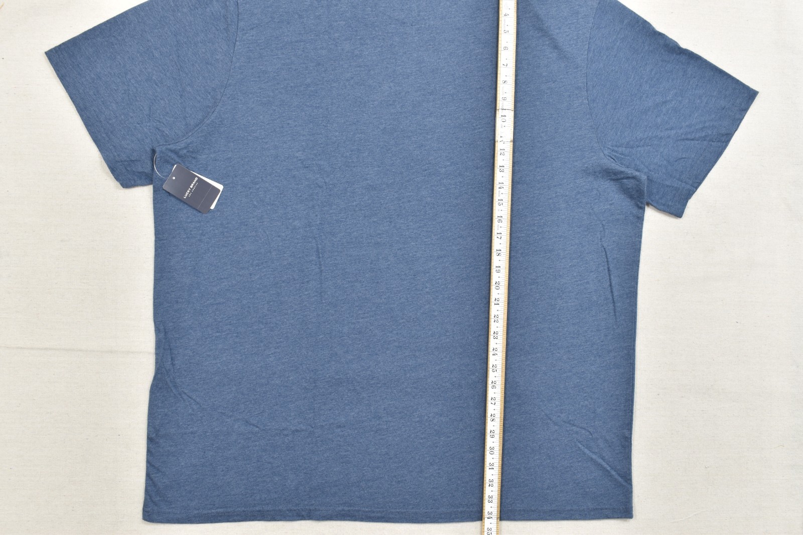 Lucky Brand Men’s Fender Rock Hand Blue Short Sleeve Crew Neck Size 3XLT NEW