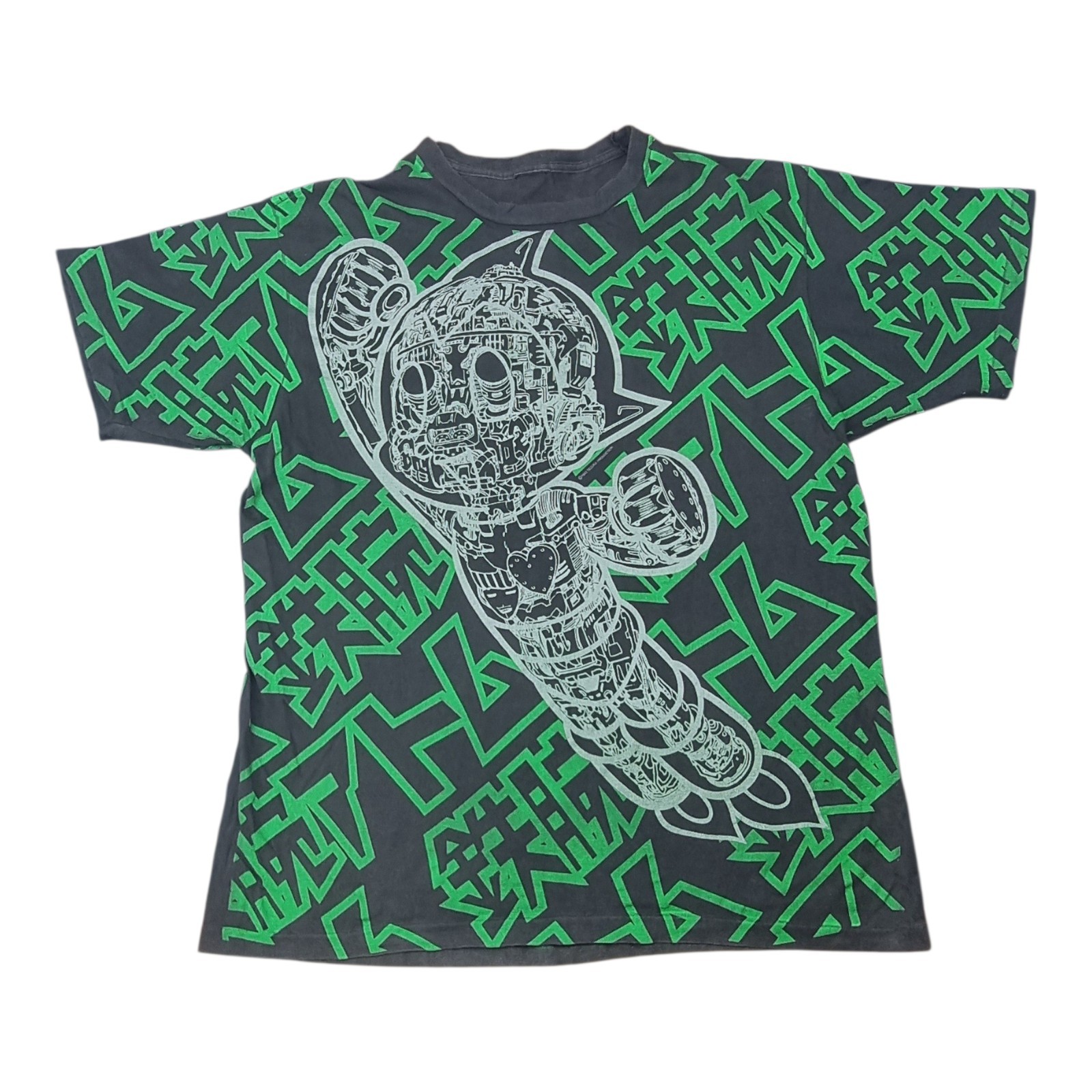 Vintage Astro Boy Rare T Shirt XL Tezuka Production 80s 90s Single Stitch Robot