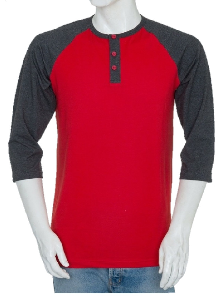 Styllion Big and Tall – Mens Raglan Henley Baseball Shirts – Heavy Weight – RHQS