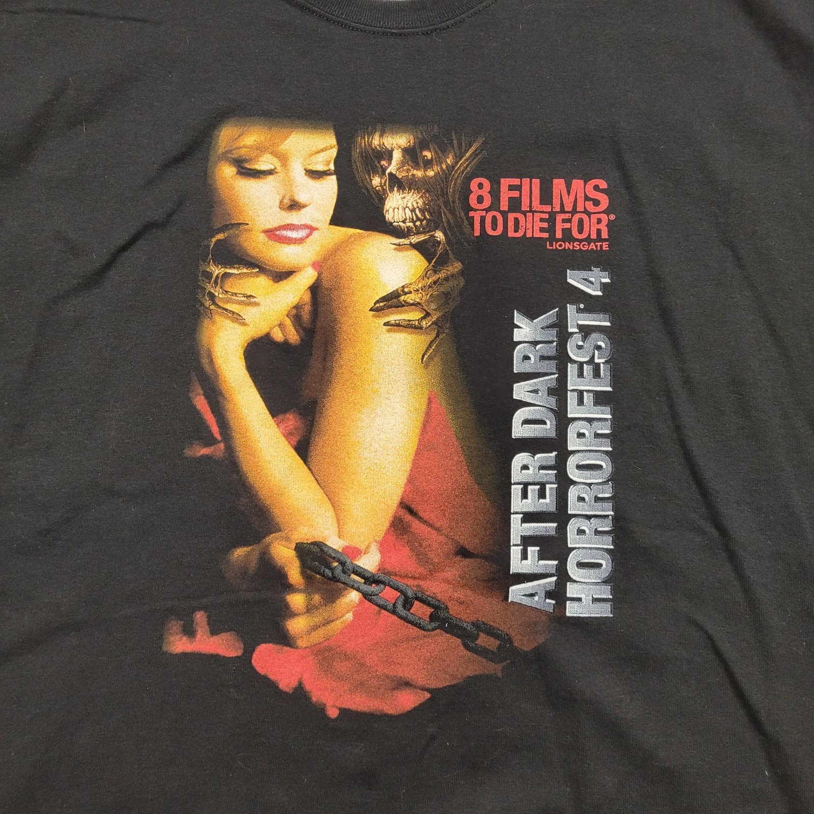 After Dark Horrorfest Shirt XL Lionsgate Horror Fest Shirt Movie Promo USA