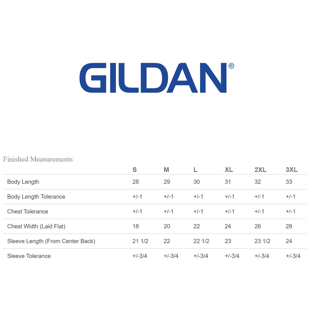 Gildan G570 Heavy Cotton Adult 3/4 Raglan Tee
