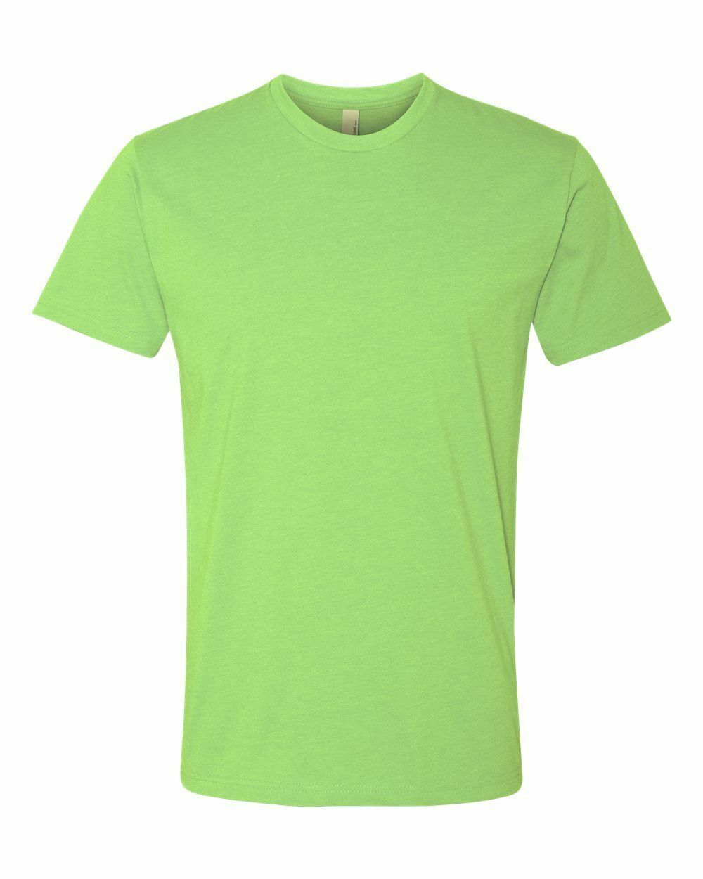 Next Level Premium Fitted CVC Crew T-Shirt XS-4XL Soft Tee Athletic Fit 6210