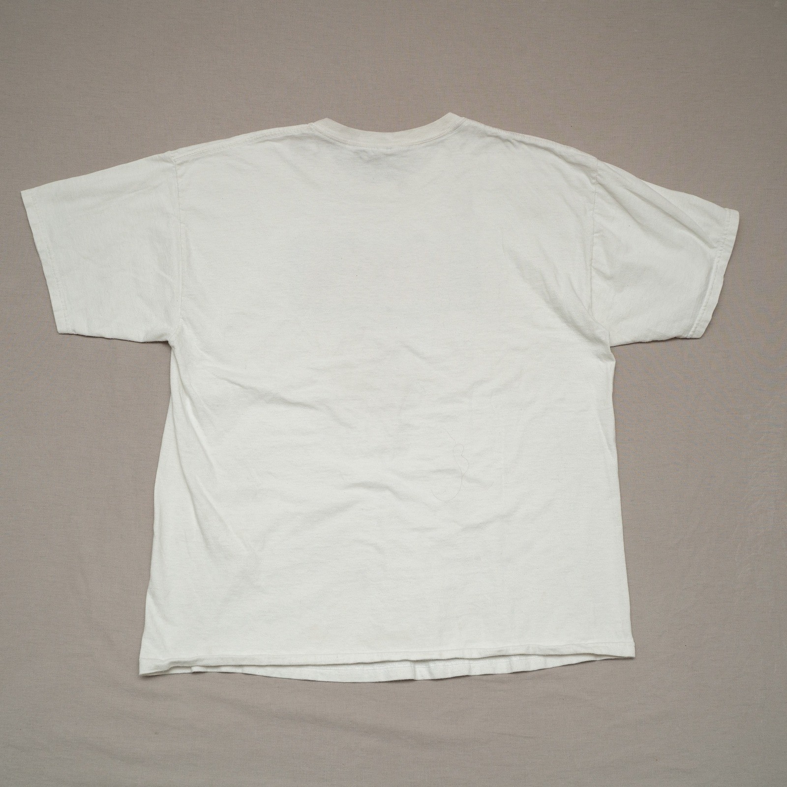 Y2k 2000s MBA Mormon Basketball Parody Moroni Parody Shirt XL White Distressed