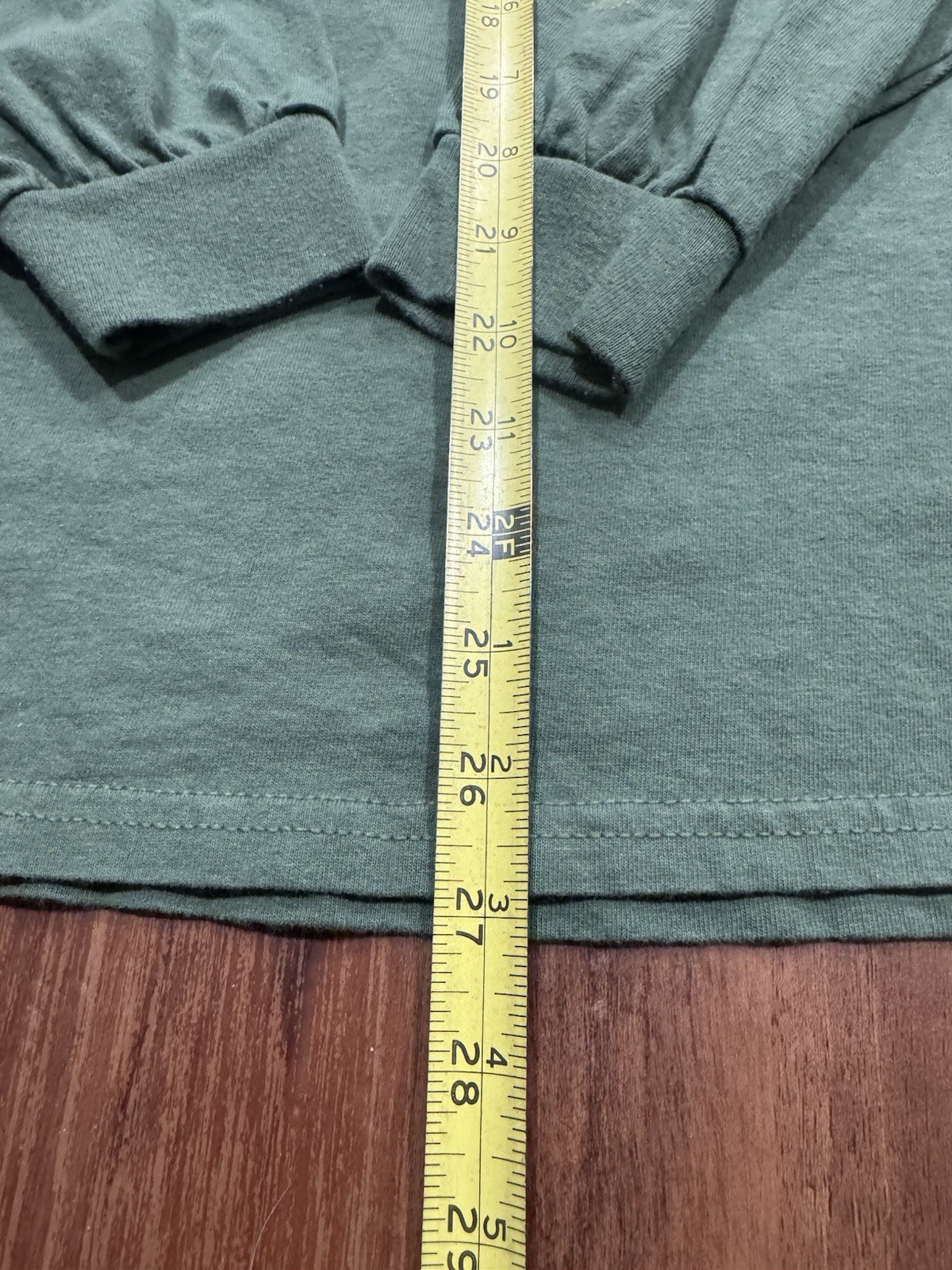 Rucking Fotten Candyman Horror Movie Japanese Promo Long Sleeve Green Shirt L