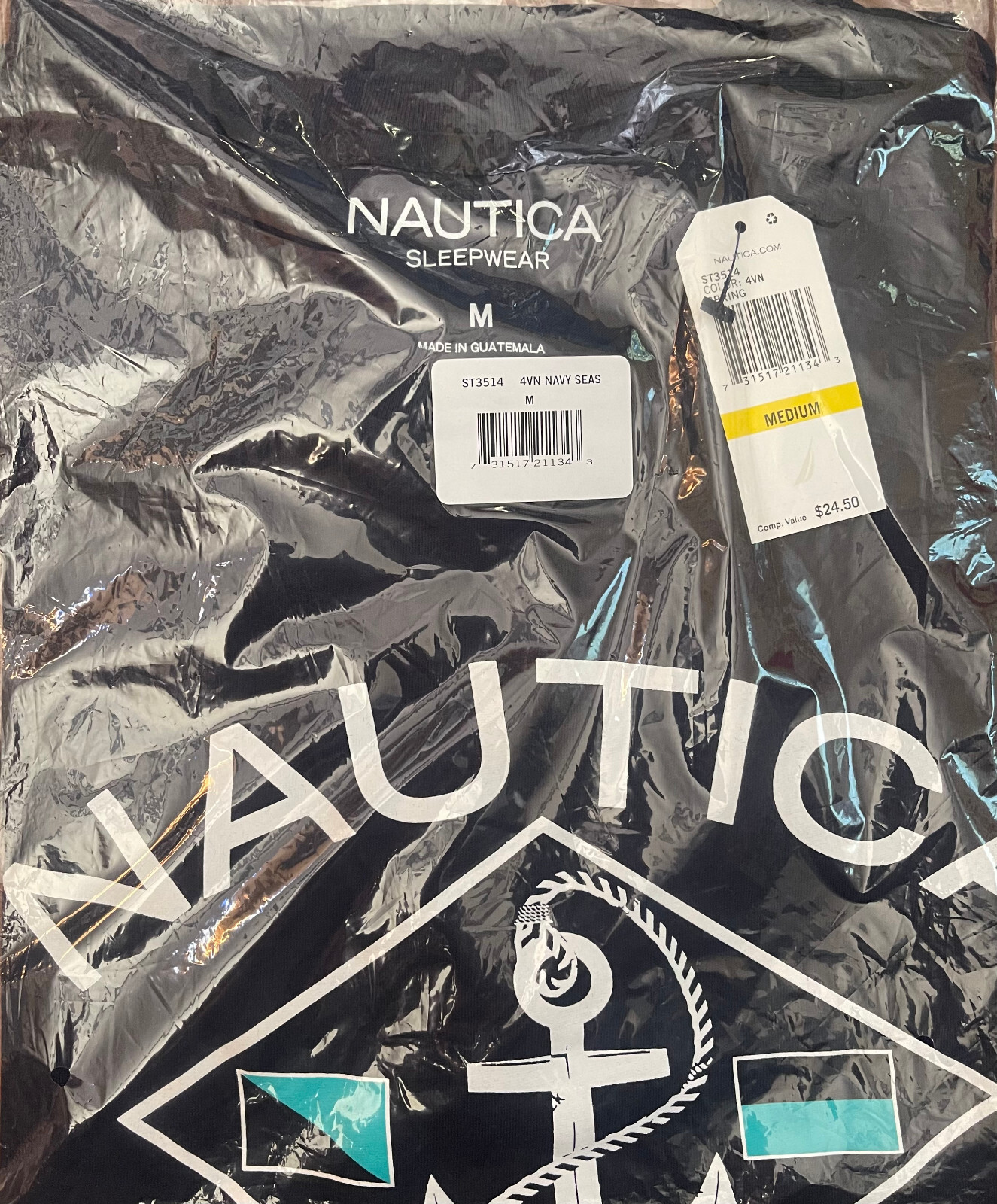Nautica Men’s Short Sleeve Graphic Tee Sleep T-Shirts Choice S M L XL XXL – NEW