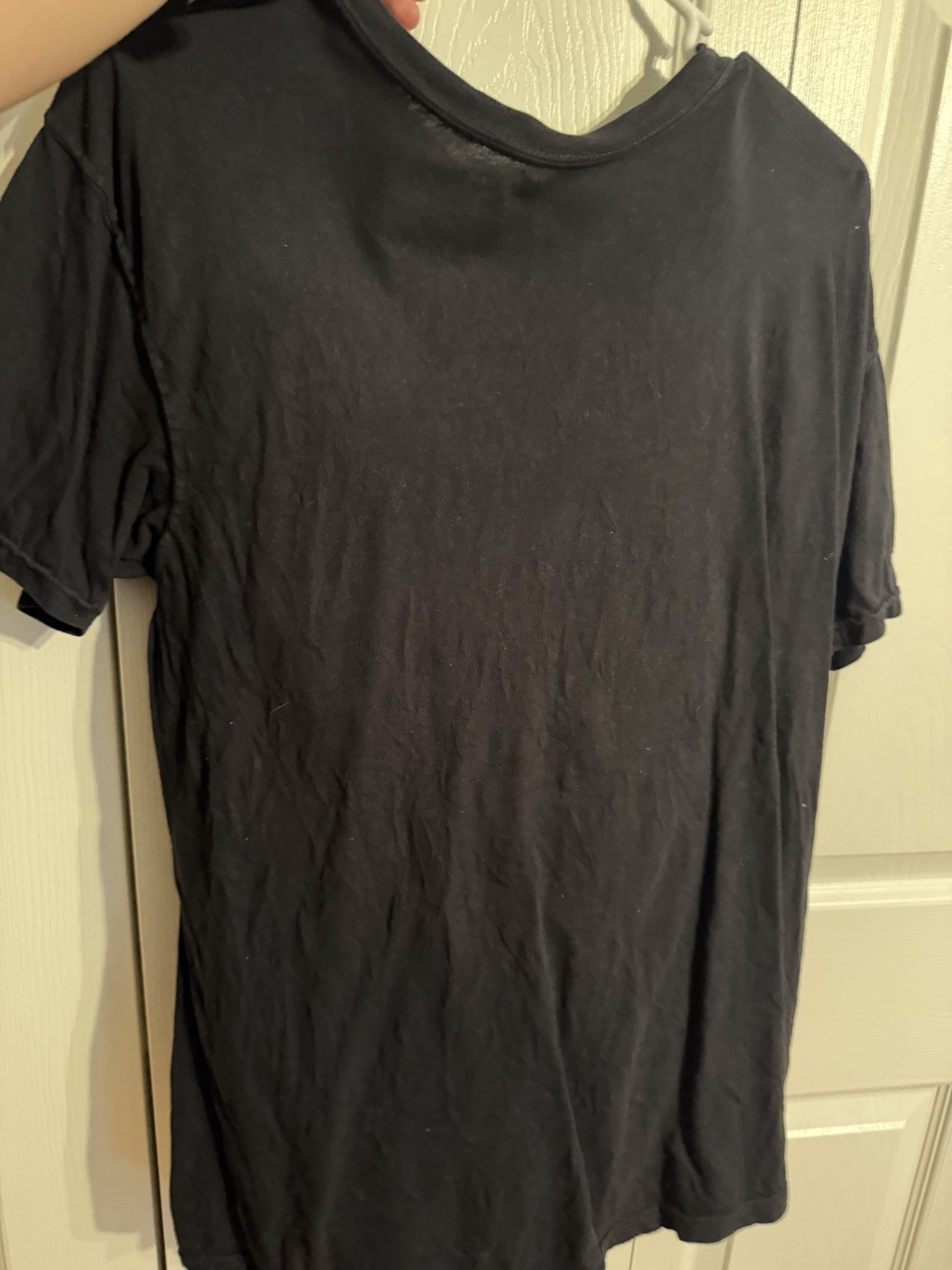 Plain black comfort colors shirt- men’s- large